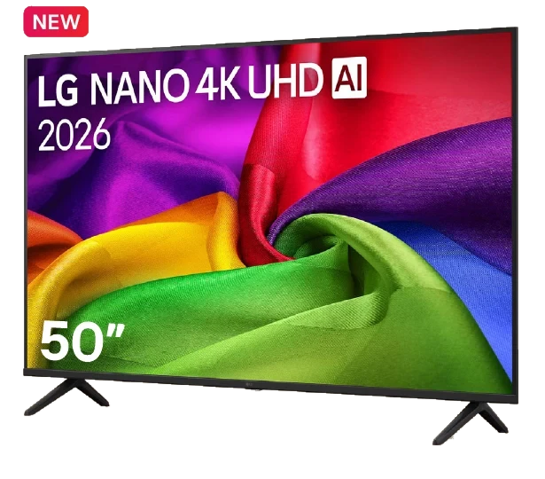 LG NANO 4K UHD AI 50 inci daripada brosur LG Subscribe